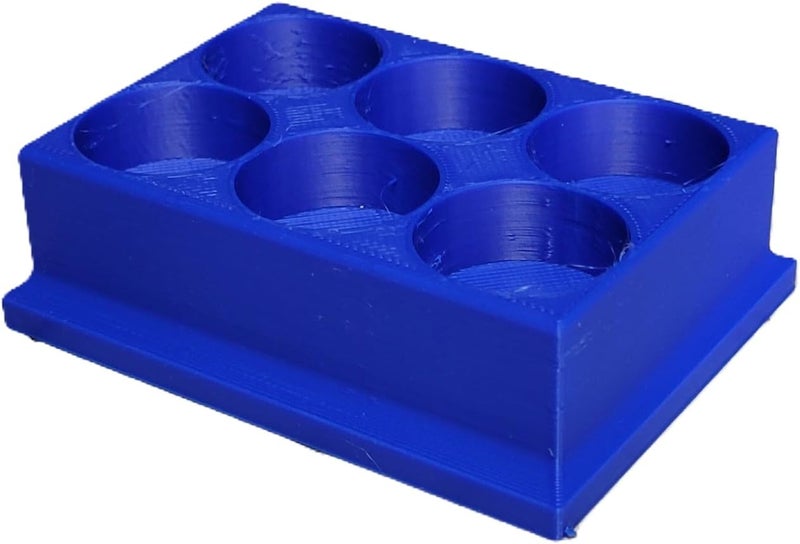 Znet3D Eye Drop Bottles Organizer & Storage – 6-Slot Holder (Blue) - Image 5